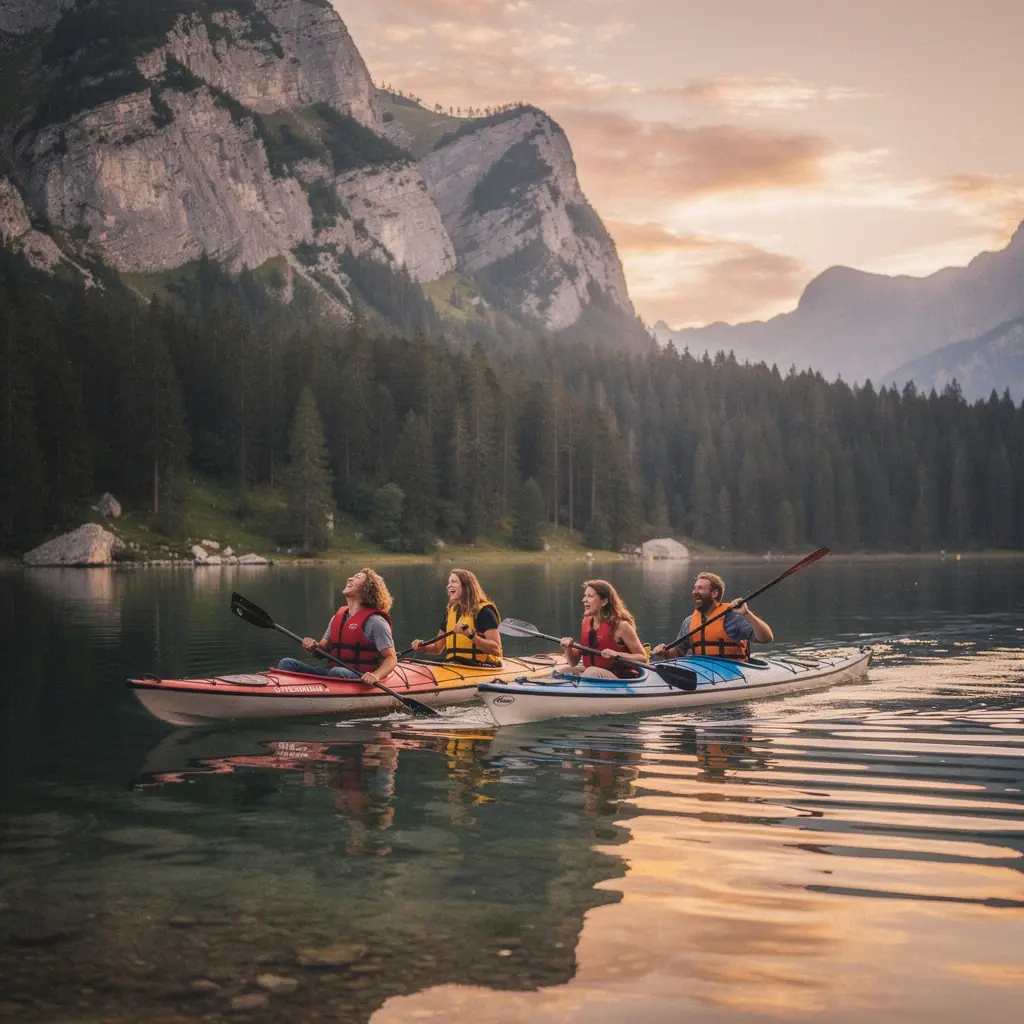 A winding trail meandering through a dense forest, inviting hikers to explore the natural beauty of Slovakia.